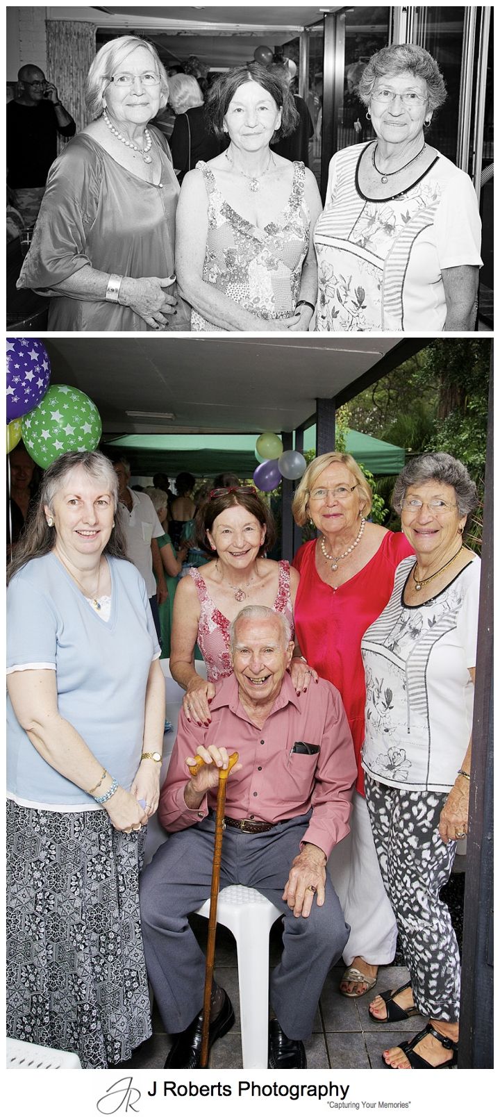Extended Family birthday celebration photography Sydney